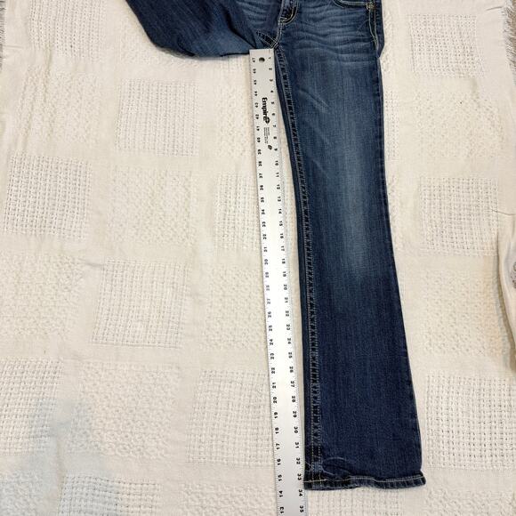 Miss Me 30 low rise bootcut embellished rhinestone jeans J1 2562 - Picture 3 of 14